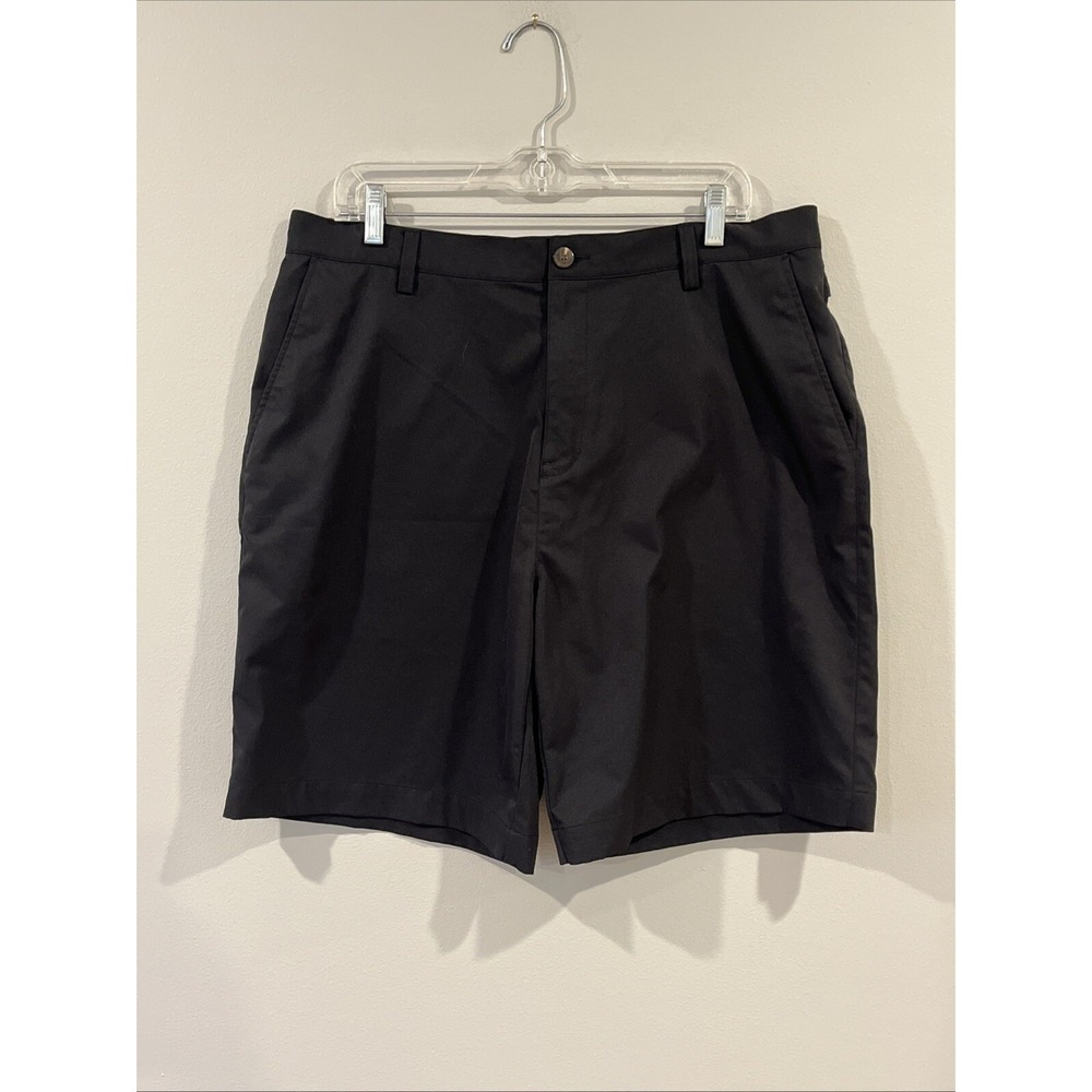 ADIDAS GOLF Short Mens 36 Black Active Chino CLIMACOOL Performance Stretch